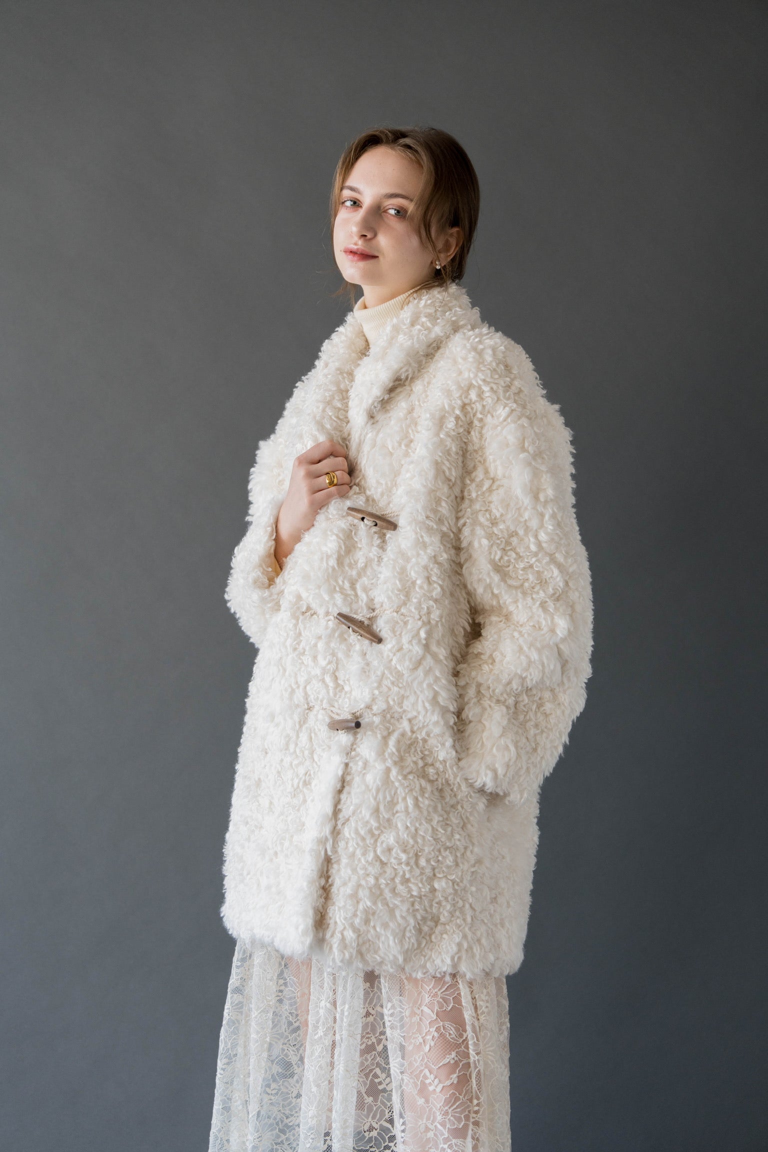 teddy loop coat – Acka online store