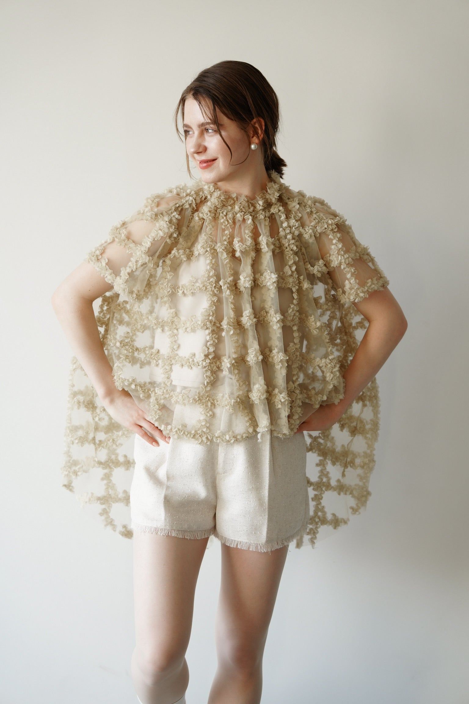 airy sheer blouse – Acka online store