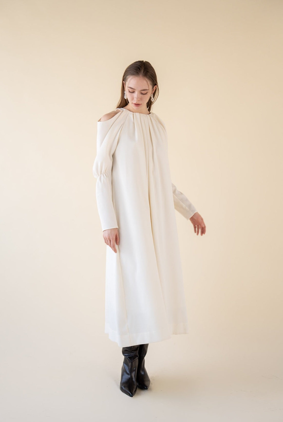 long drape one-piece – Acka online store