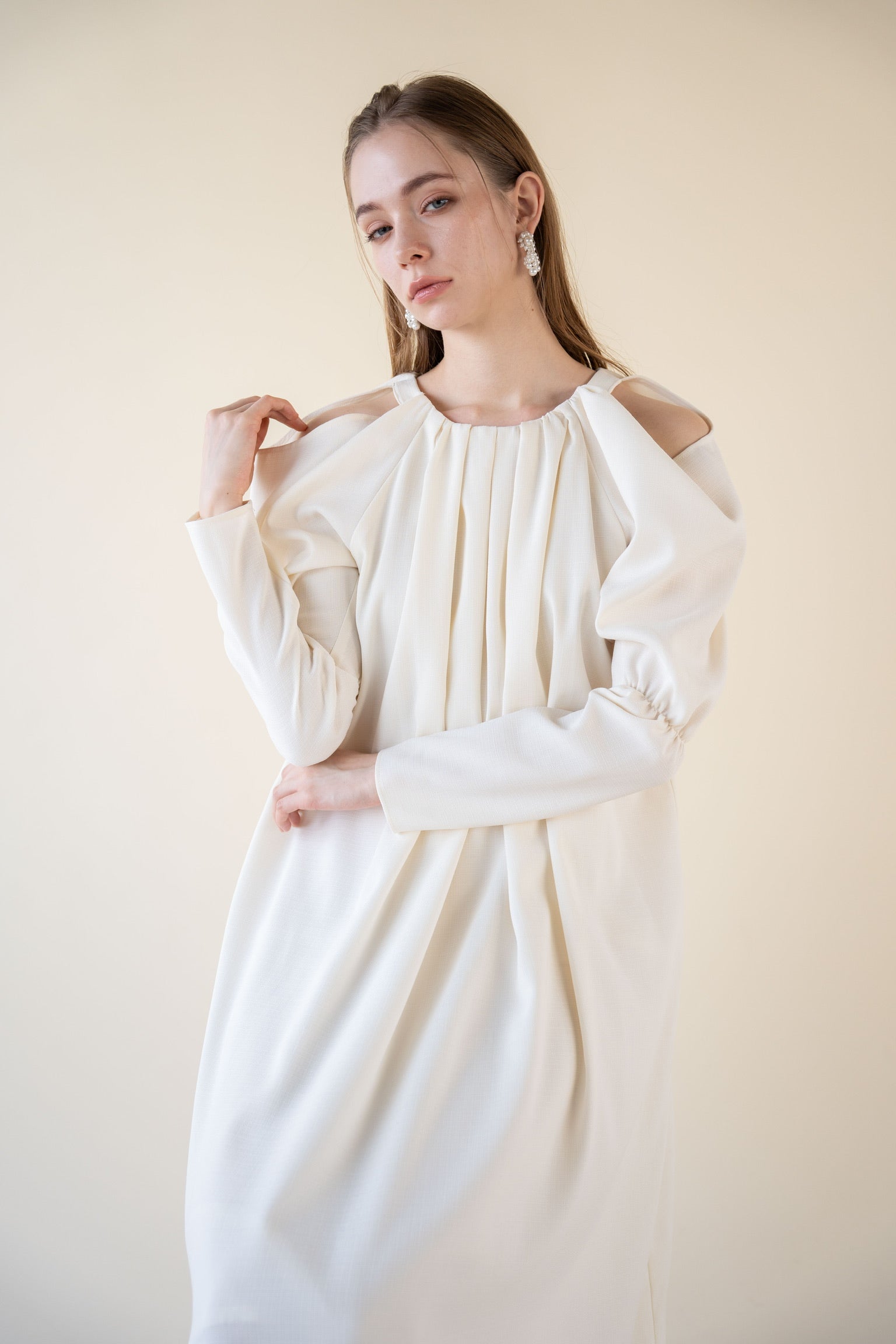 long drape one-piece – Acka online store
