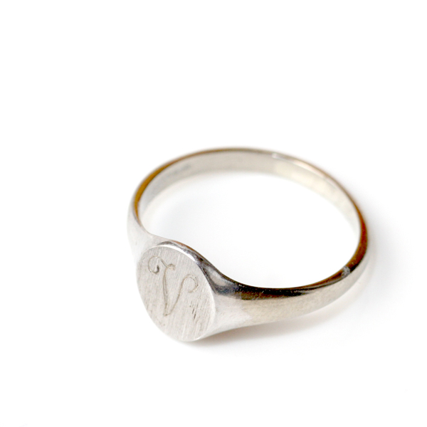 アメリカヴィンテージシグネットリング10K|アクトンアンティ―クス海外