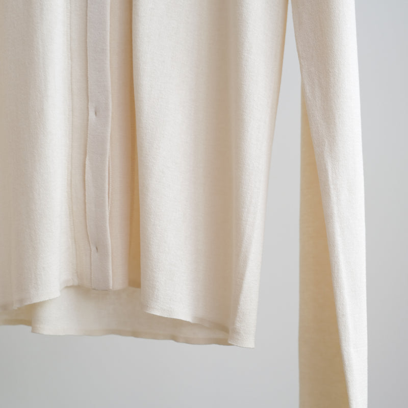 HIGH GAUZE SILK SHIRT – ABOUT