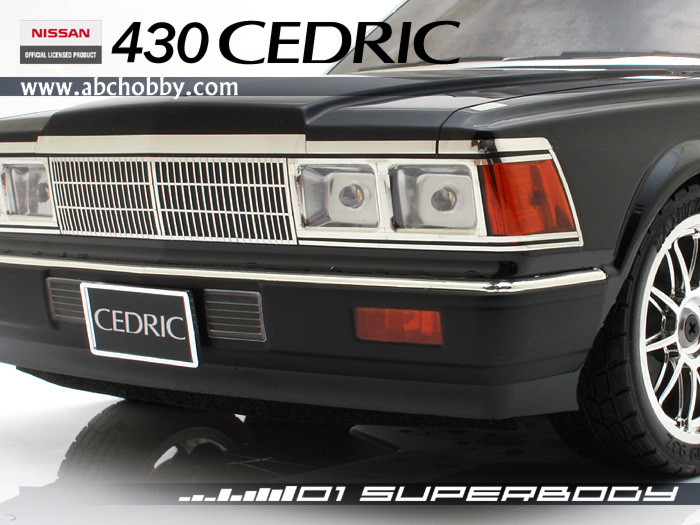 ABCホビー 01スーパーボディ：日産・430セドリック/NISSAN 430 CEDRIC