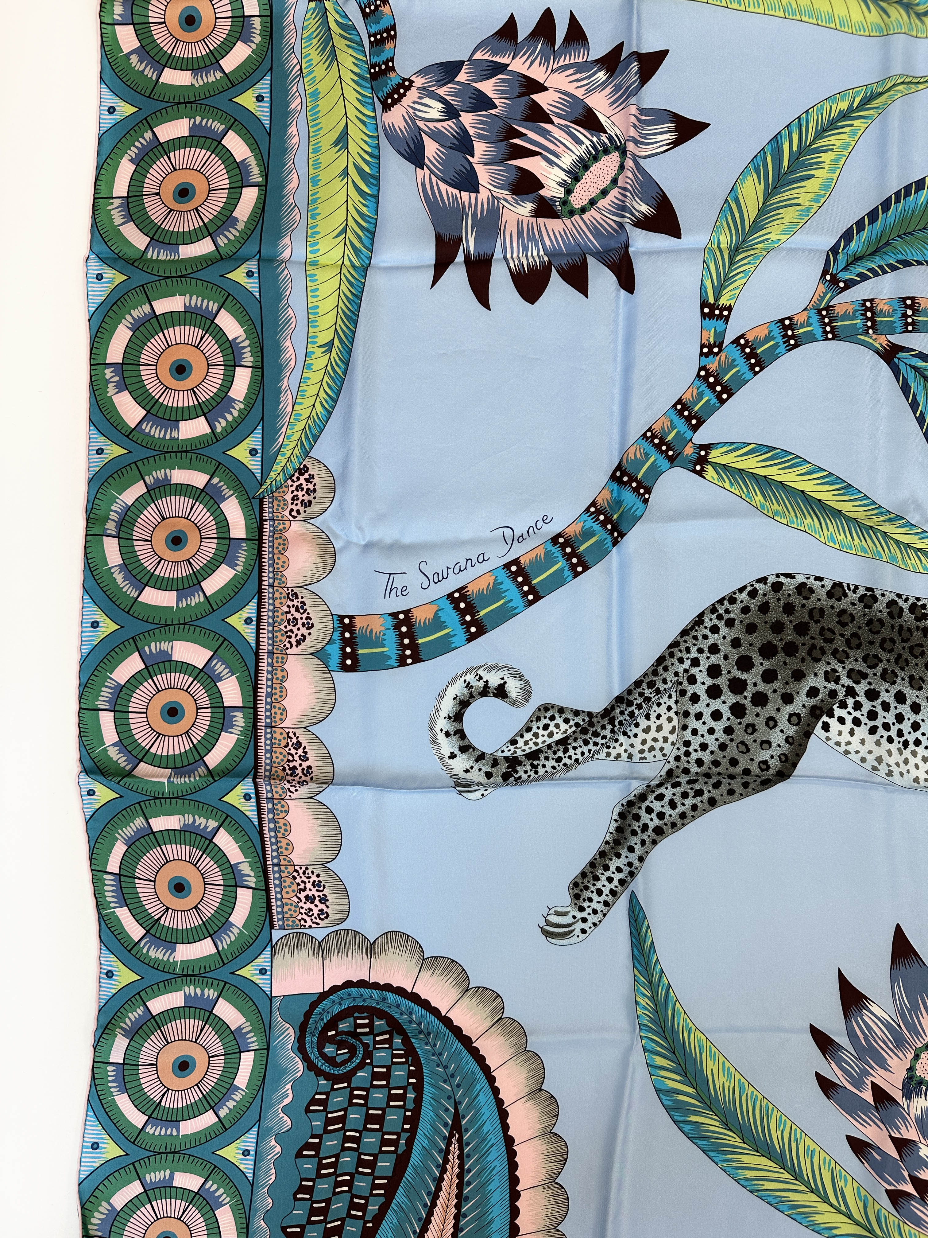 Hermès The Savana Dance Silk 140