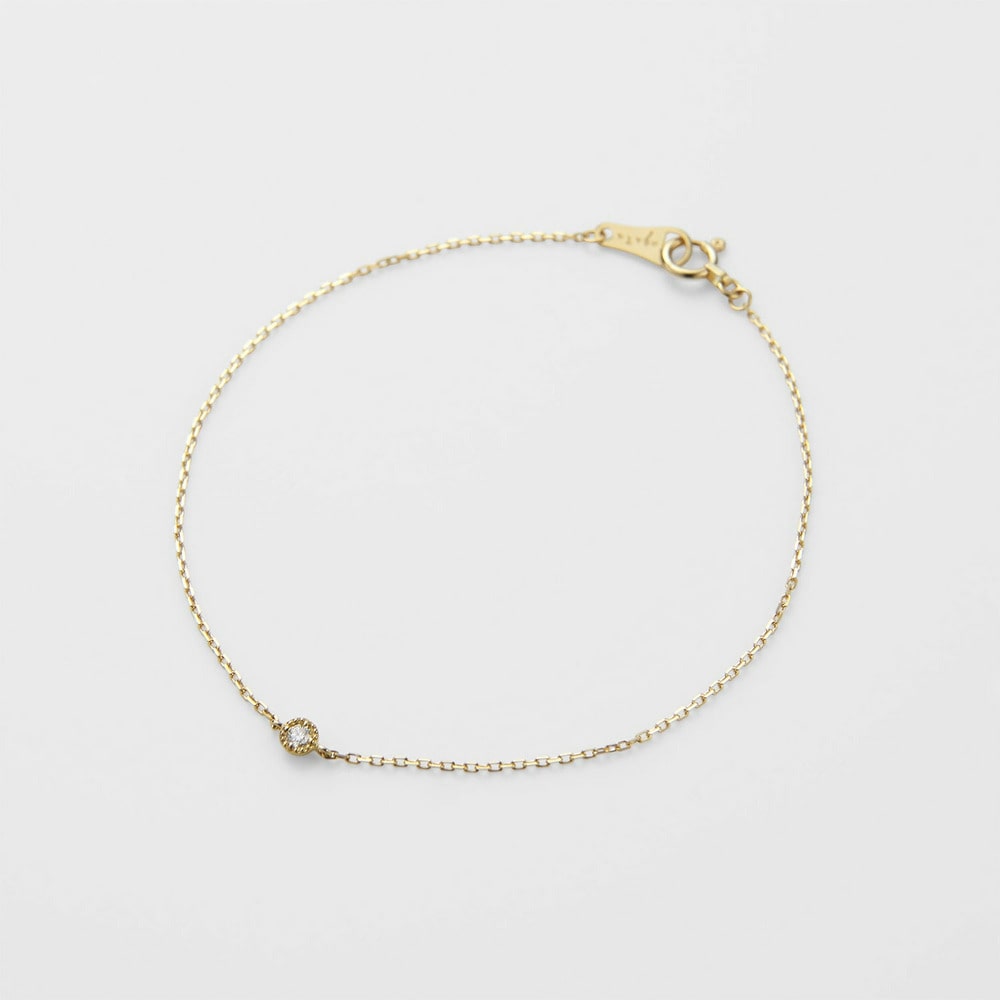 K18ダイヤモンドブレスレット（0.03ct）｜ブレスレット｜アガット 公式