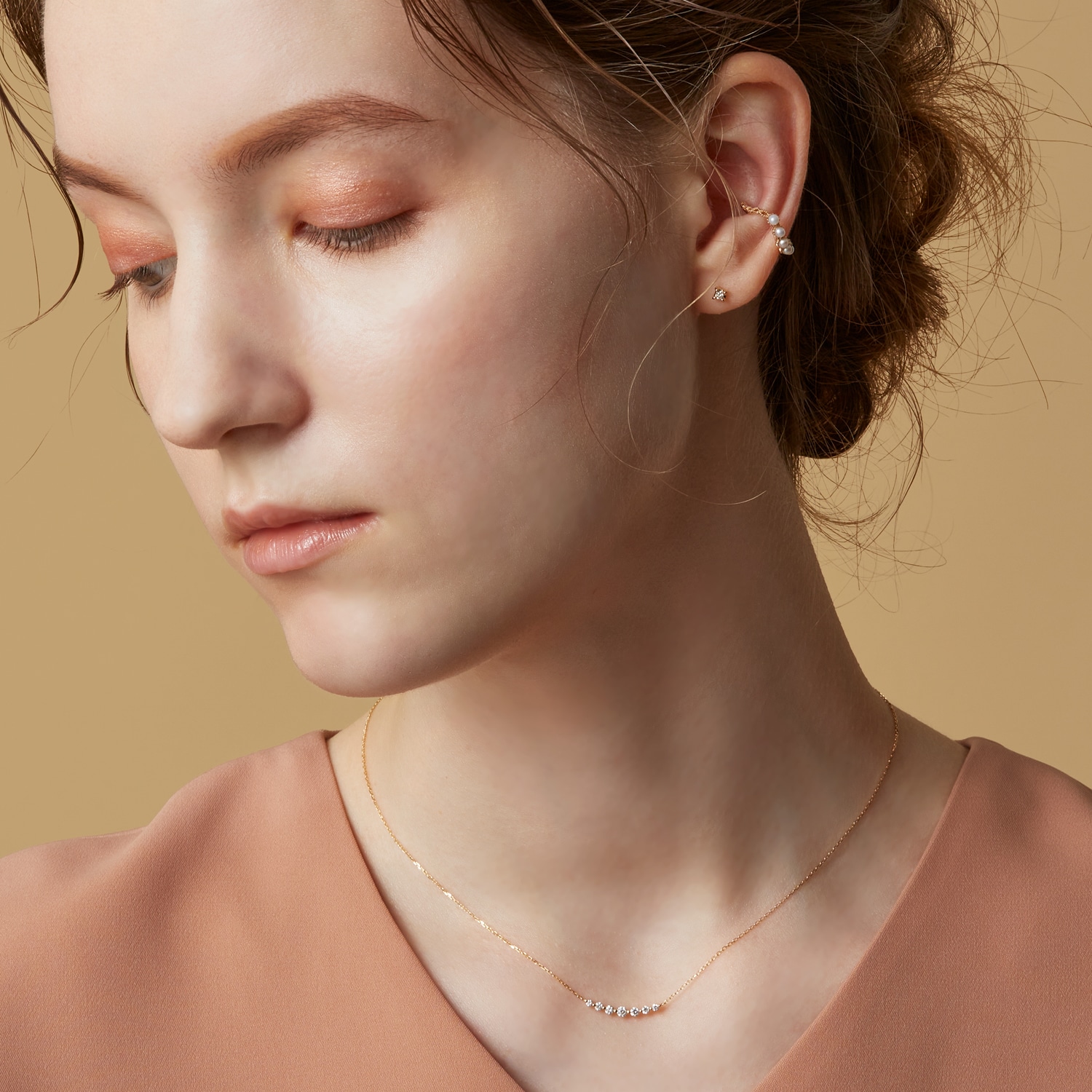 K18ダイヤモンドネックレス｜ネックレス｜アガット 公式オンラインストア