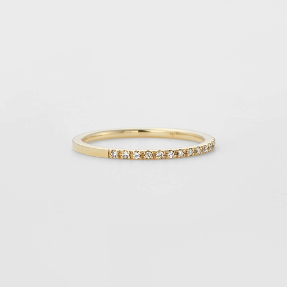 K10ダイヤモンドピンキーリング｜ピンキーリング｜アガット 公式