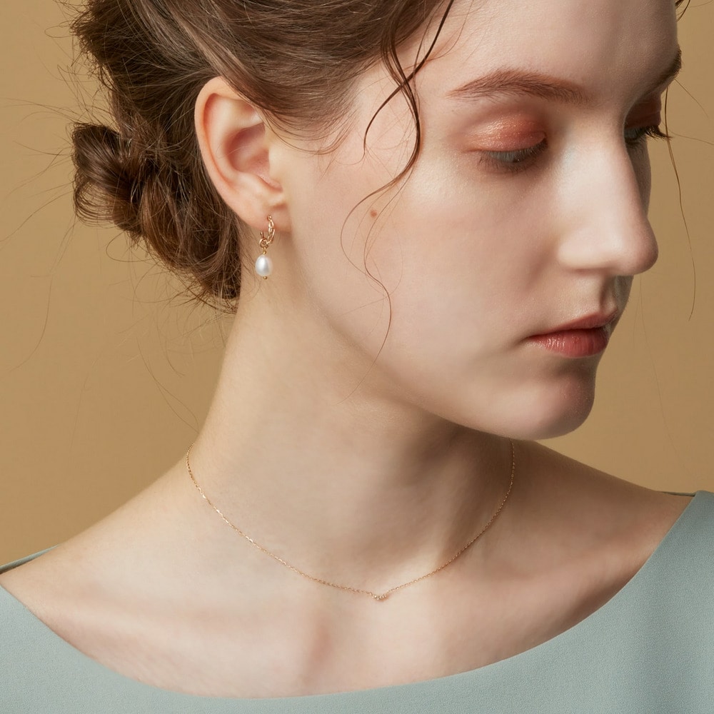 WEB限定》K10ダイヤモンドネックレス｜ネックレス｜アガット 公式