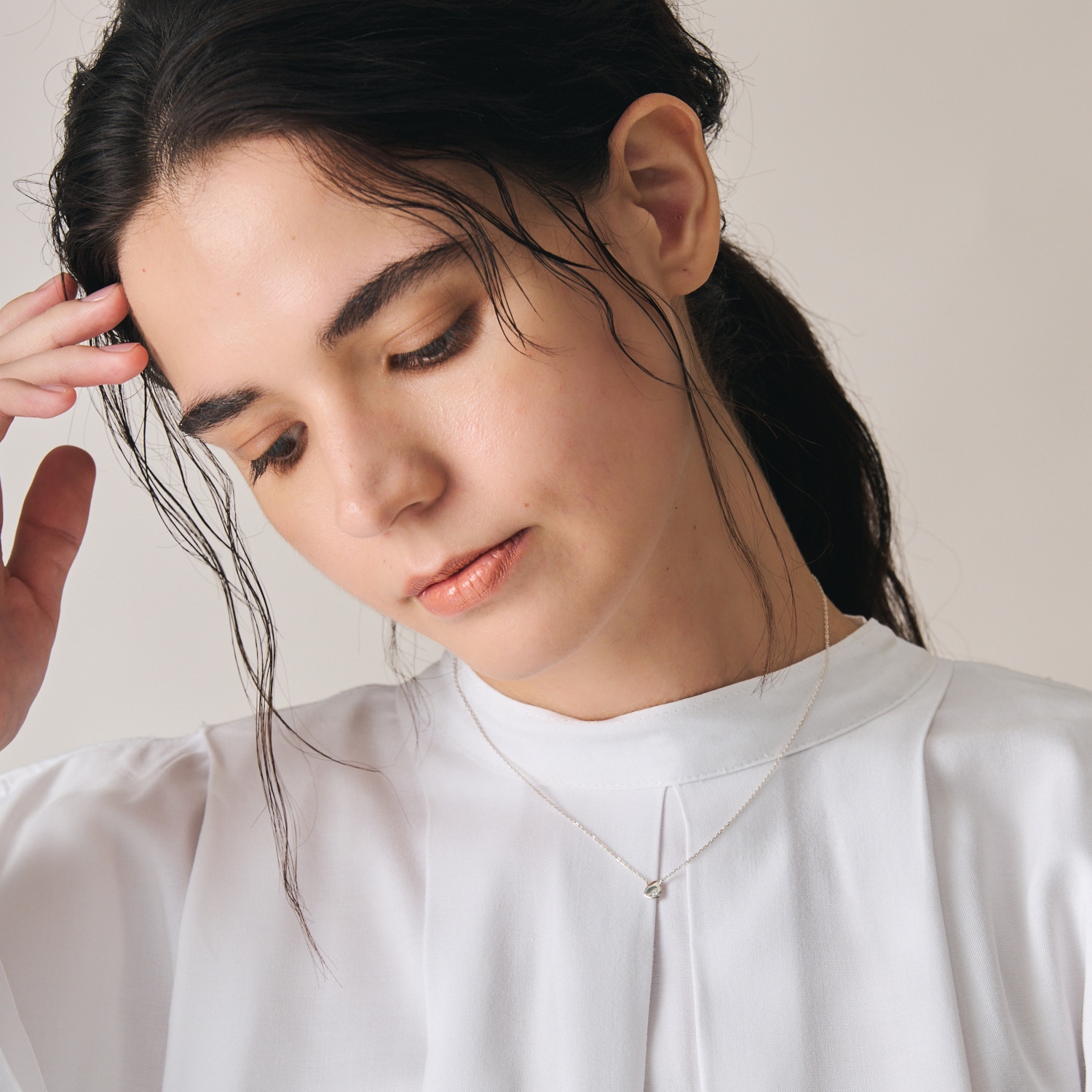 シルバーダイヤモンドネックレス｜ネックレス｜アガット 公式