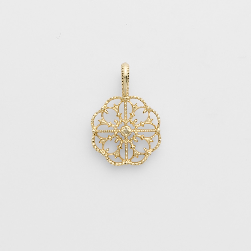 K14ダイヤモンドチャーム｜ネックレスチャーム｜アガット 公式