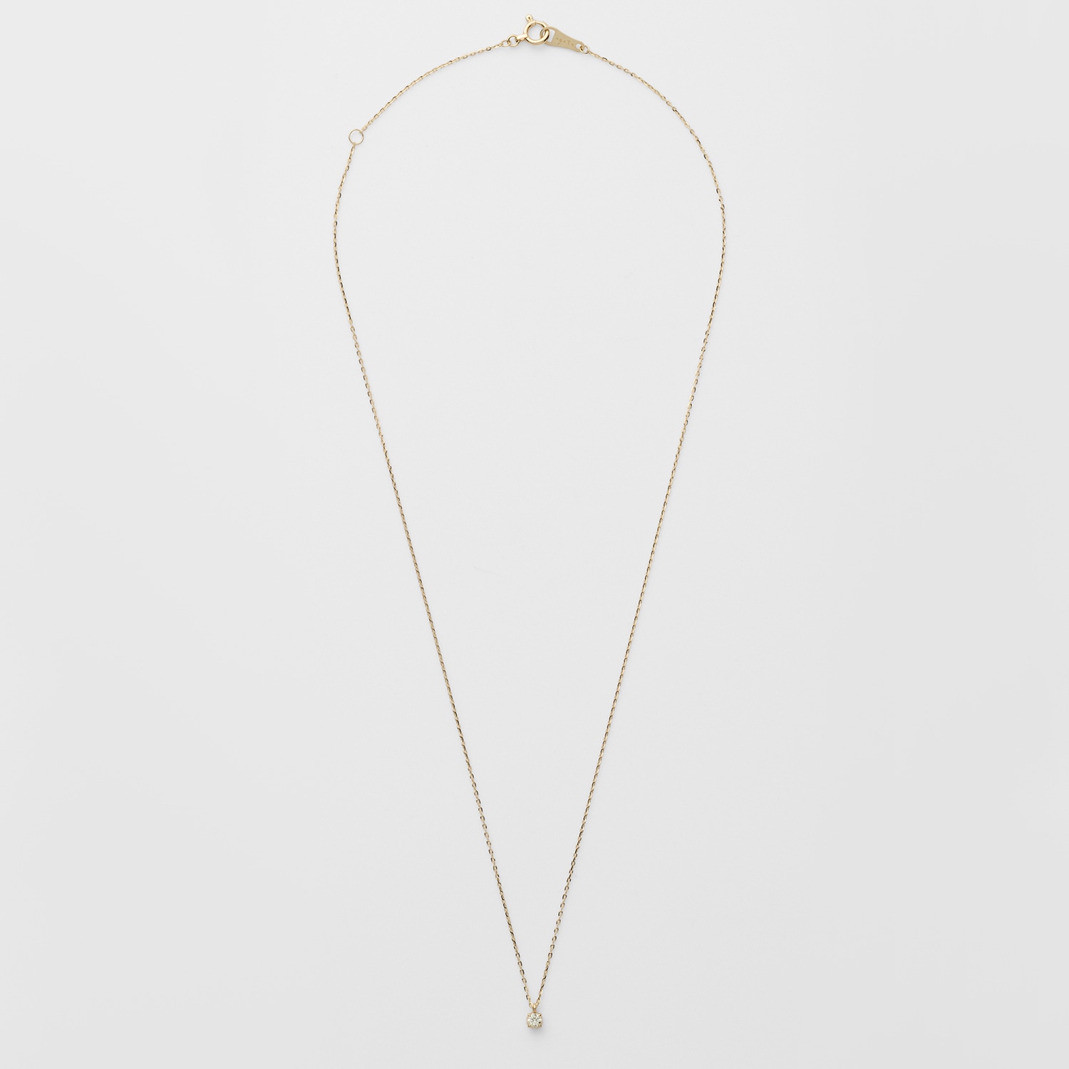 K10ダイヤモンドネックレス（0.05ct）｜ネックレス｜アガット 公式