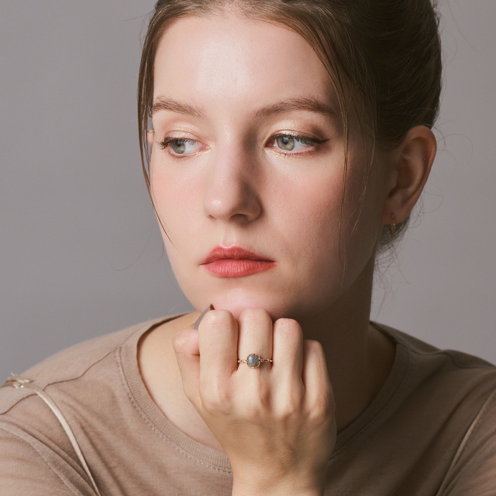 K5ラブラドライトリング｜リング｜アガット 公式オンラインストア