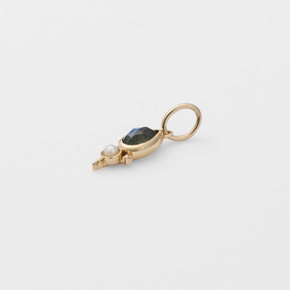 K5ラブラドライトチャーム｜ネックレスチャーム｜アガット 公式