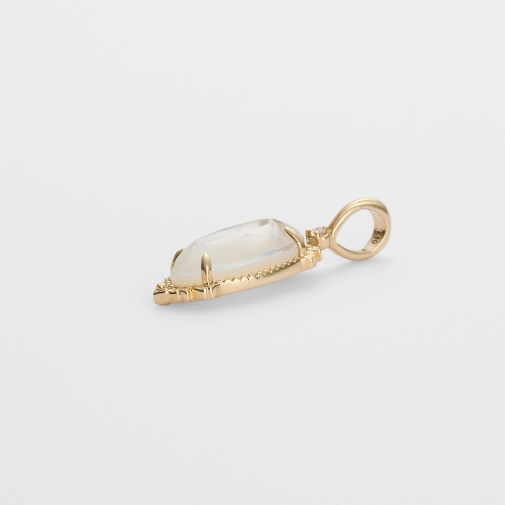 K10クォーツ／シェルチャーム｜ネックレスチャーム｜アガット 公式