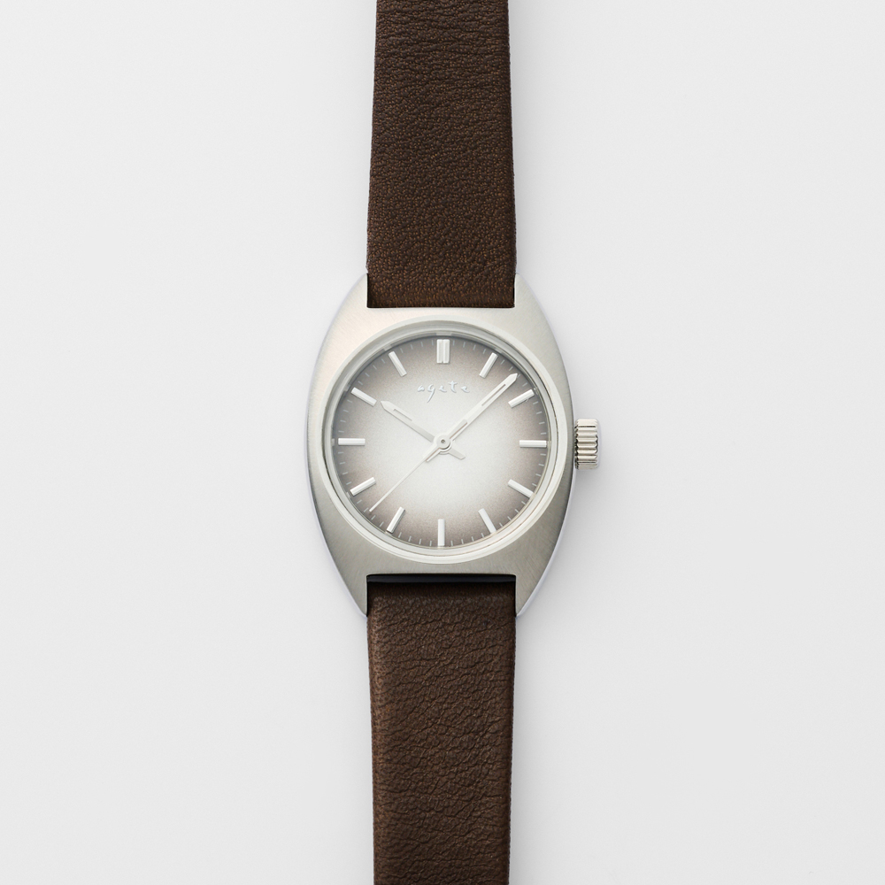 ラウンドフェイスレザーベルトウォッチ｜時計｜アガット 公式