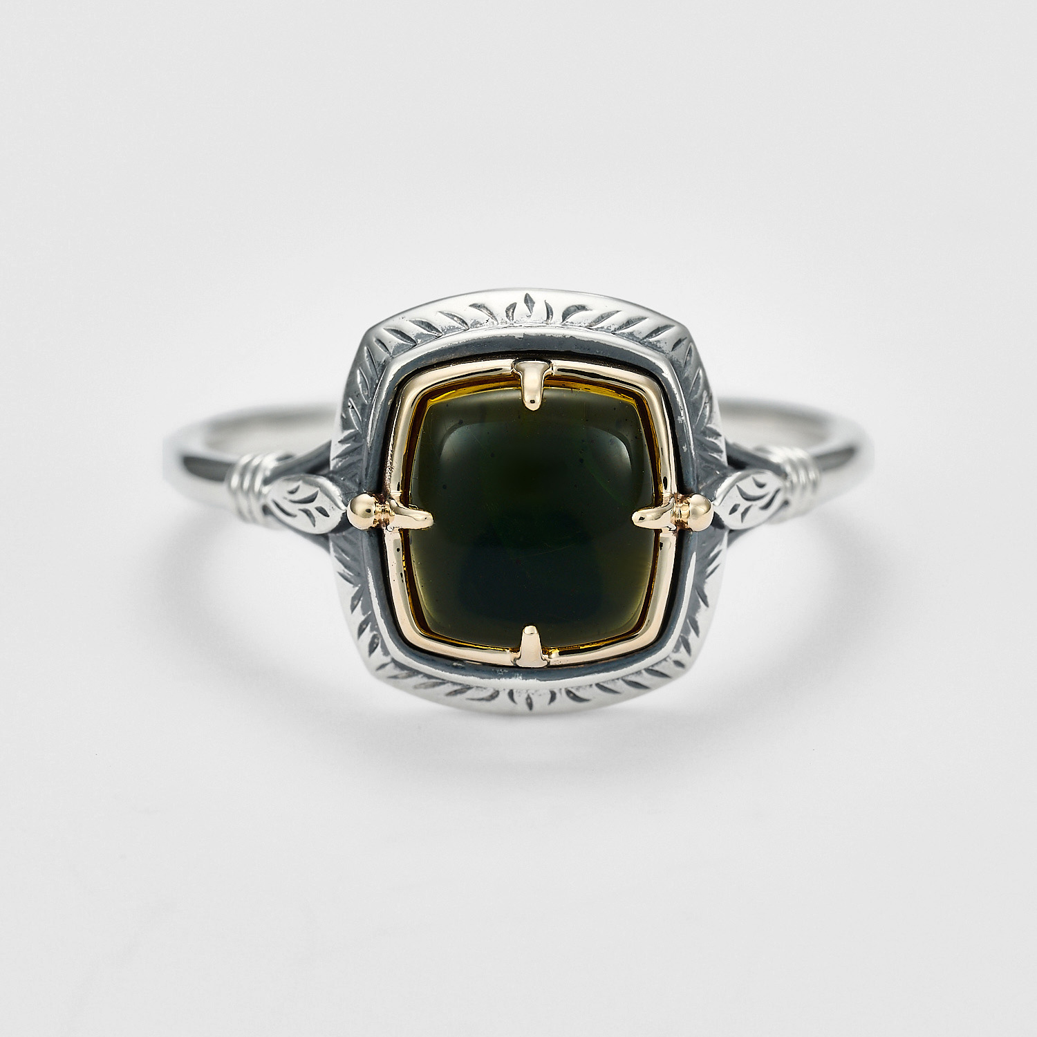 シルバーアンバー／ジェットリング｜リング｜アガット 公式オンライン