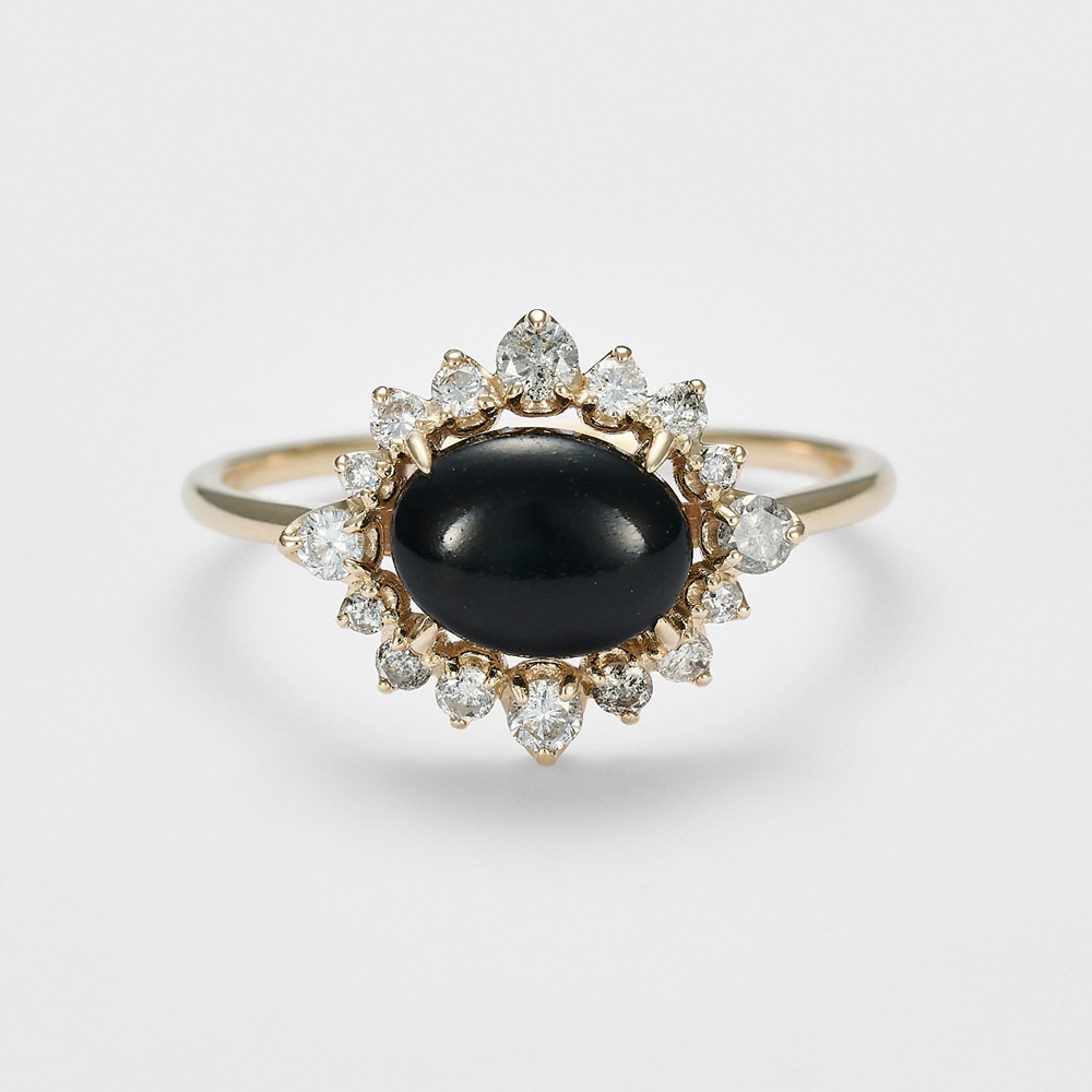 K10ジェット／ダイヤモンドリング｜リング｜アガット 公式オンラインストア