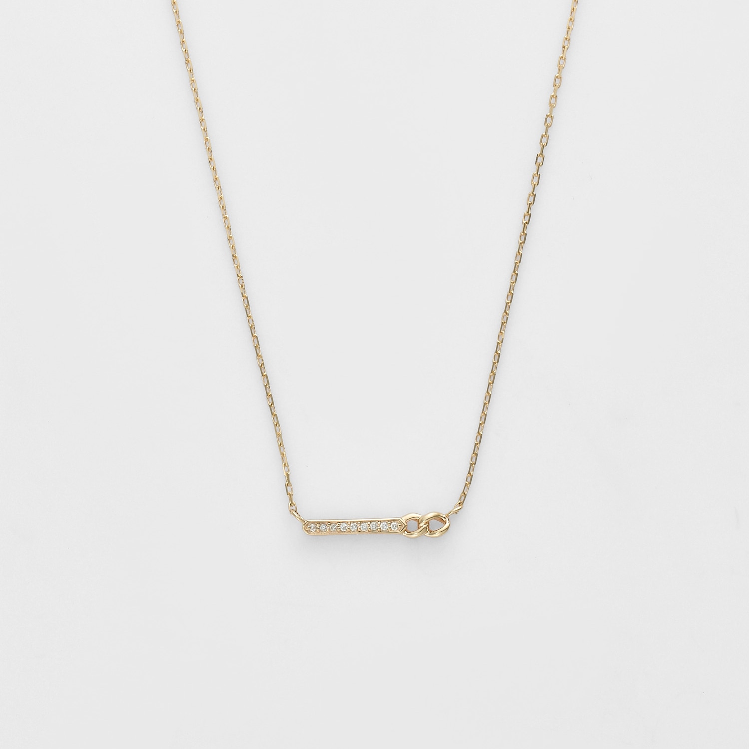 K10ダイヤモンドネックレス（0.01ct）｜ネックレス｜アガット 公式