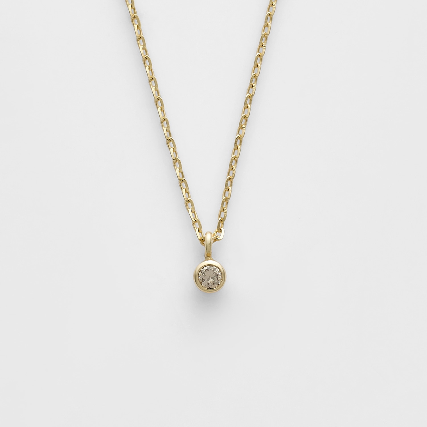 K10ダイヤモンドネックレス（0.03ct）｜ネックレス｜アガット 公式