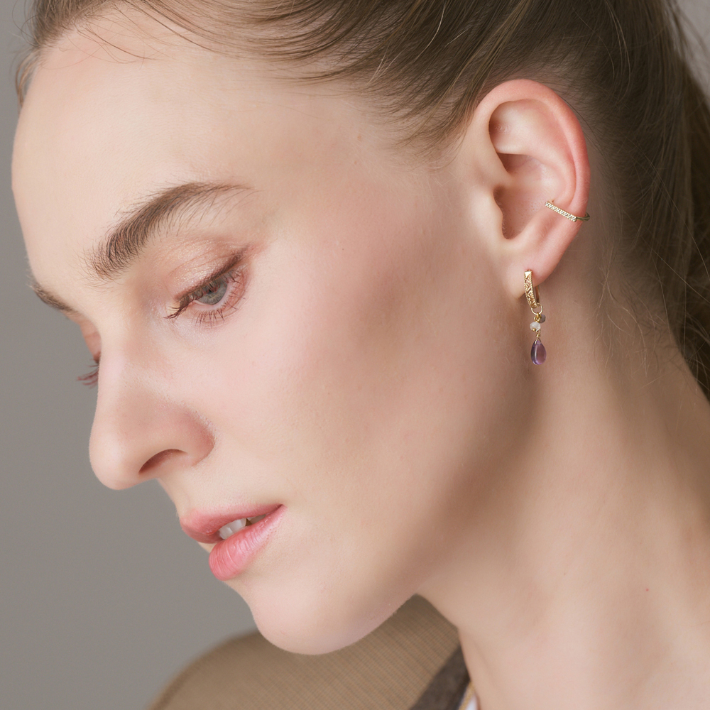 K10マルチストーンピアスチャーム｜ピアスチャーム｜アガット 公式