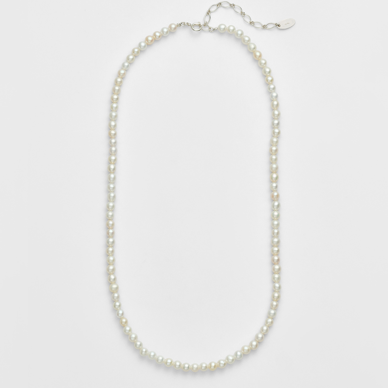 WEB限定》シルバー淡水パールネックレス｜ネックレス｜アガット 公式