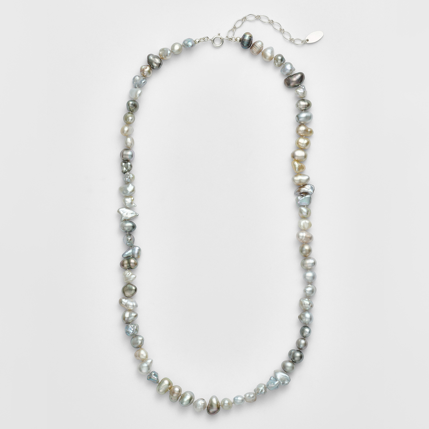 WEB限定》シルバーマルチパールネックレス｜ネックレス｜アガット 公式