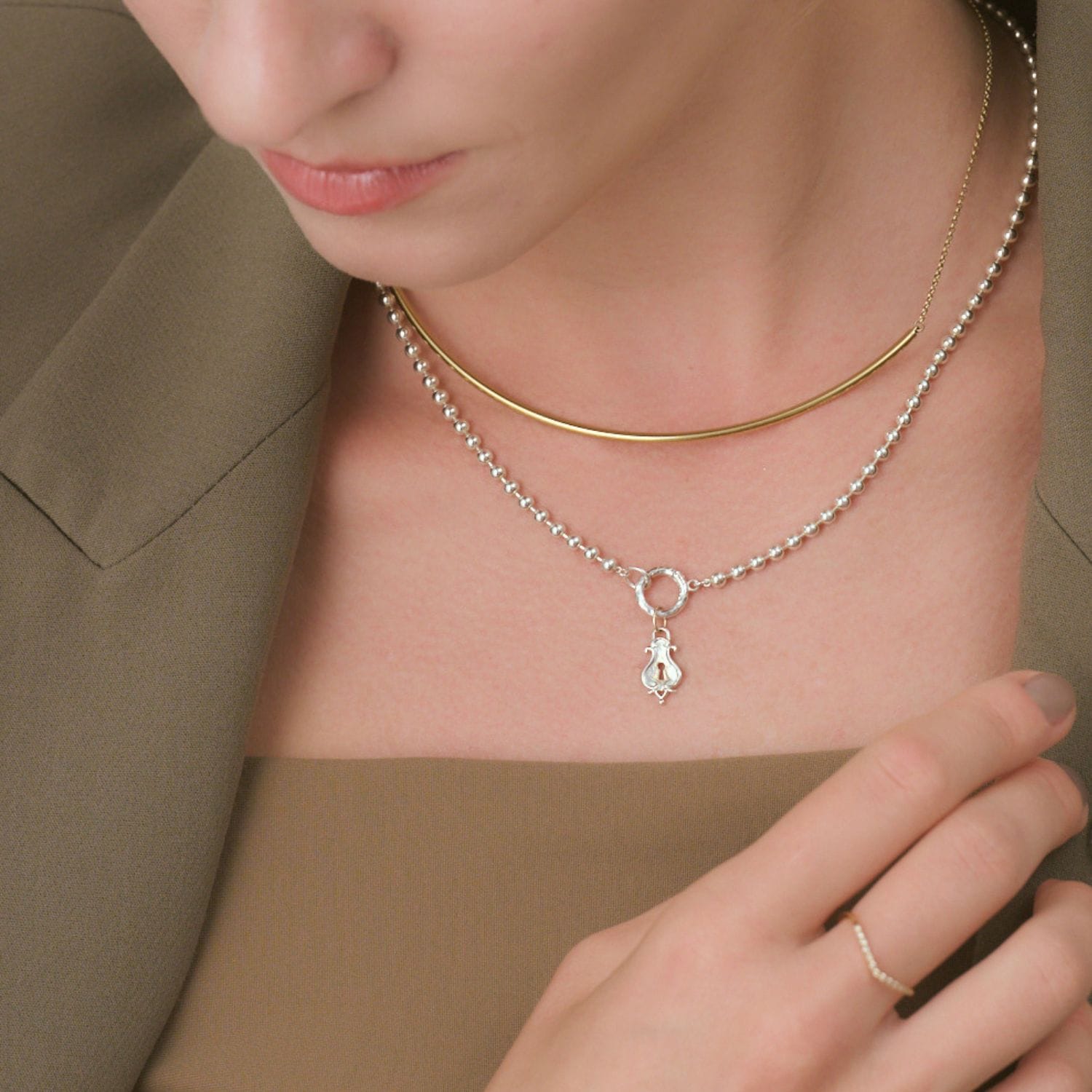 シルバー／K10チャーム｜ネックレスチャーム｜アガット 公式オンライン