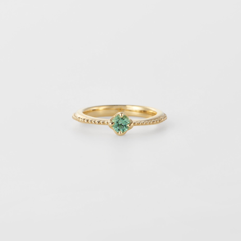 5月誕生石＞K10エメラルドベビーリング｜リング｜アガット 公式