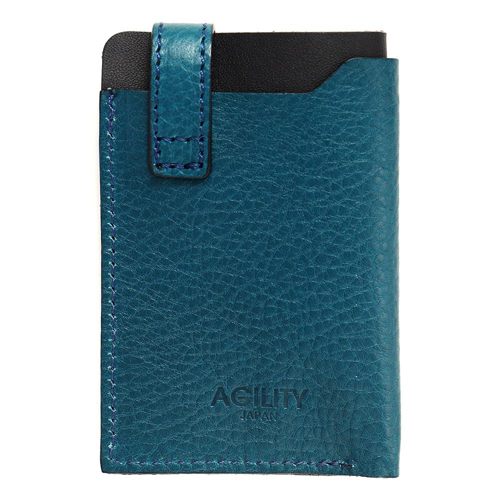 ソロ』(全4色)アリゾナ/シンプルフォルムの本革製パス＆カードケース