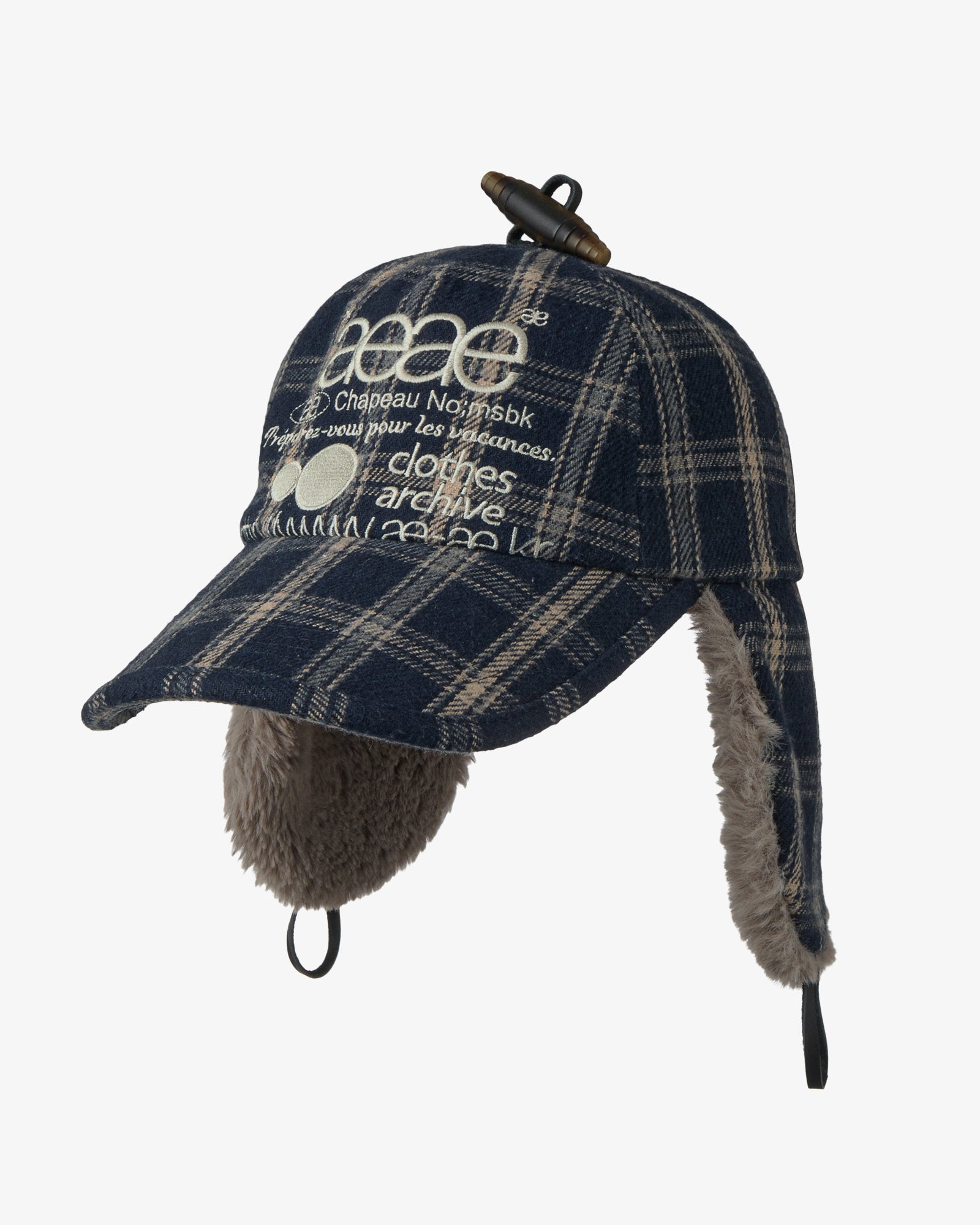 WEB LOGO TROOPER CAP [NAVY] – aeae JAPAN