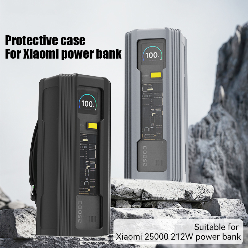 Silicone Case for Xiaomi Mi power bank 25000mAh 212W Explorer