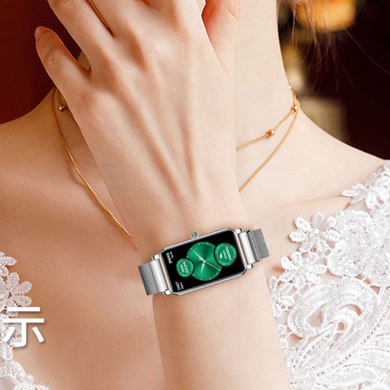 新しい ZX19 レディース スマートウォッチ心拍数血圧血中酸素ガール