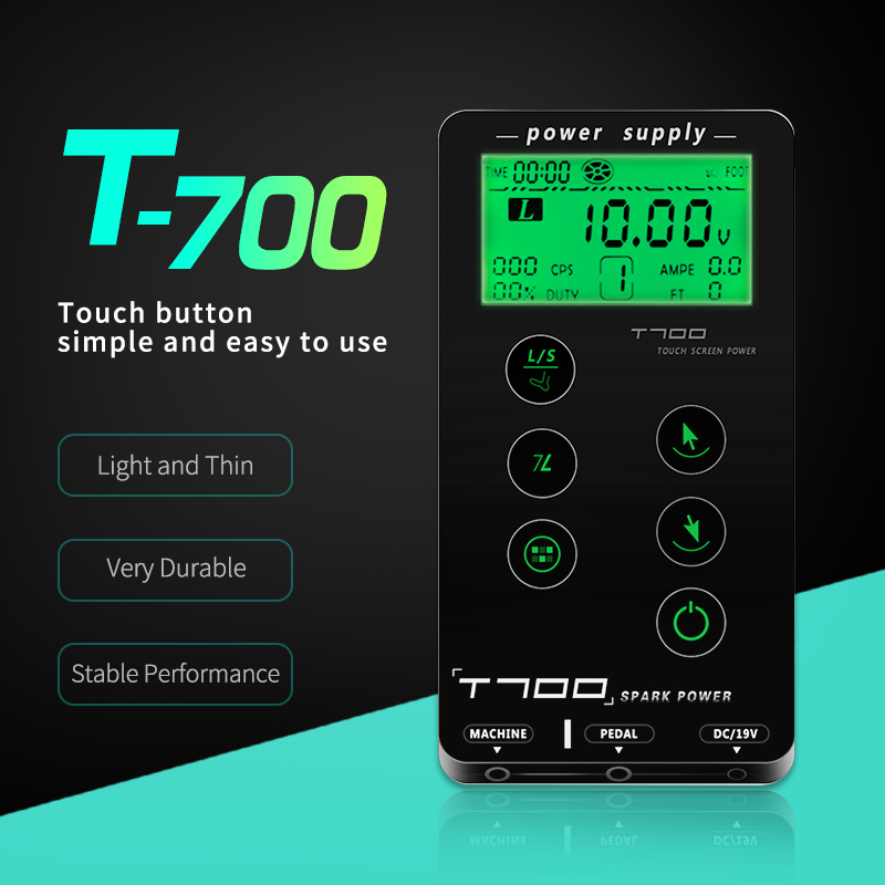 T700 Power Supply Intelligent For Rotary Tattoo Machine Pen