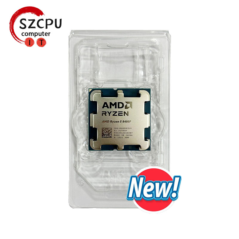 AMD Ryzen 5 8400F New R5 8400F 6 Cores 12 Threads 4.2GHz Desktop