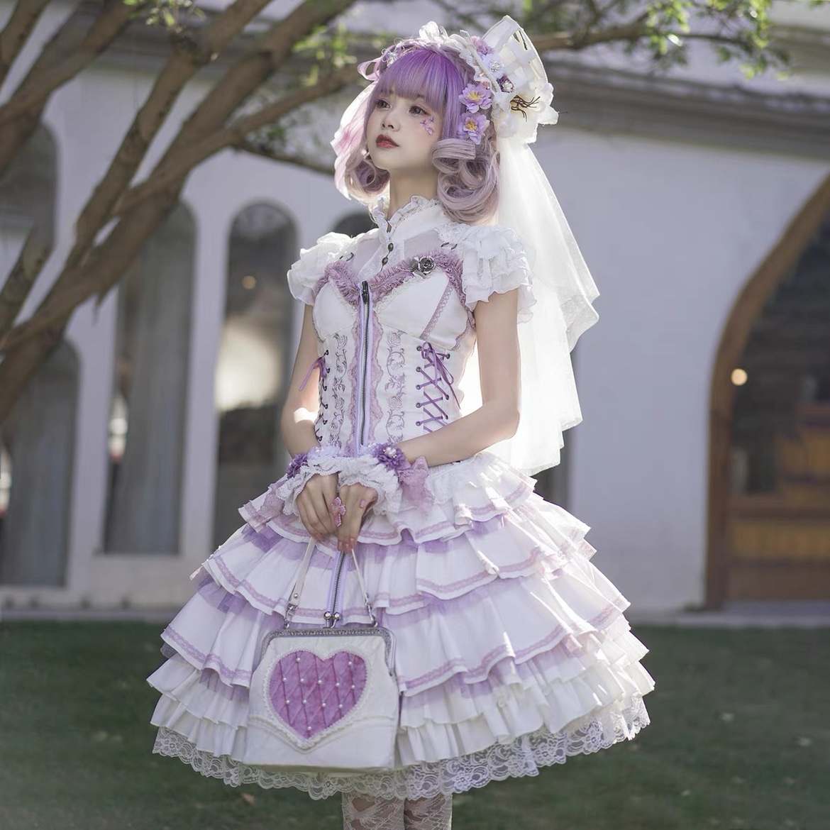 AD⑦浴衣 地雷系 量産型 ドレス 姫ギャル ♡浴衣ドレス 姫ギャル 地雷