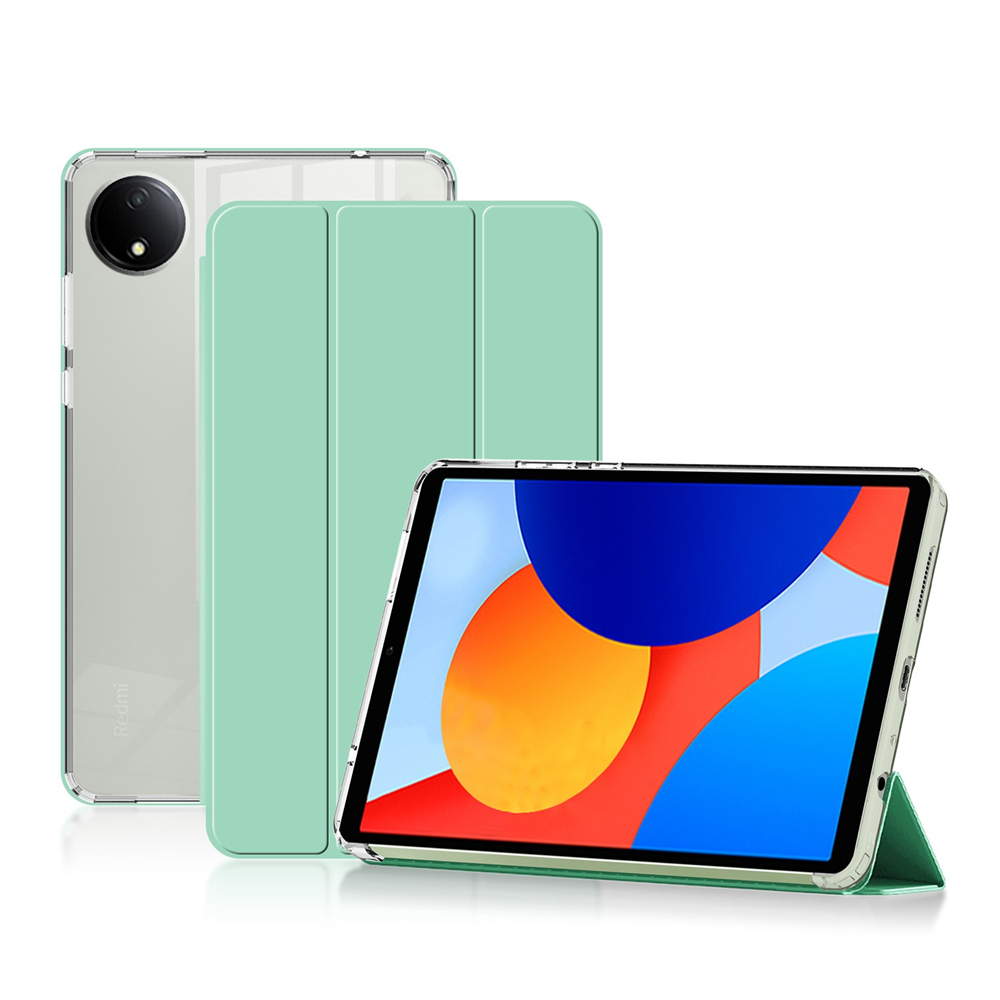 Case For Xiaomi Redmi Pad SE 8.7 2024 New Luxury PU Leather Tri