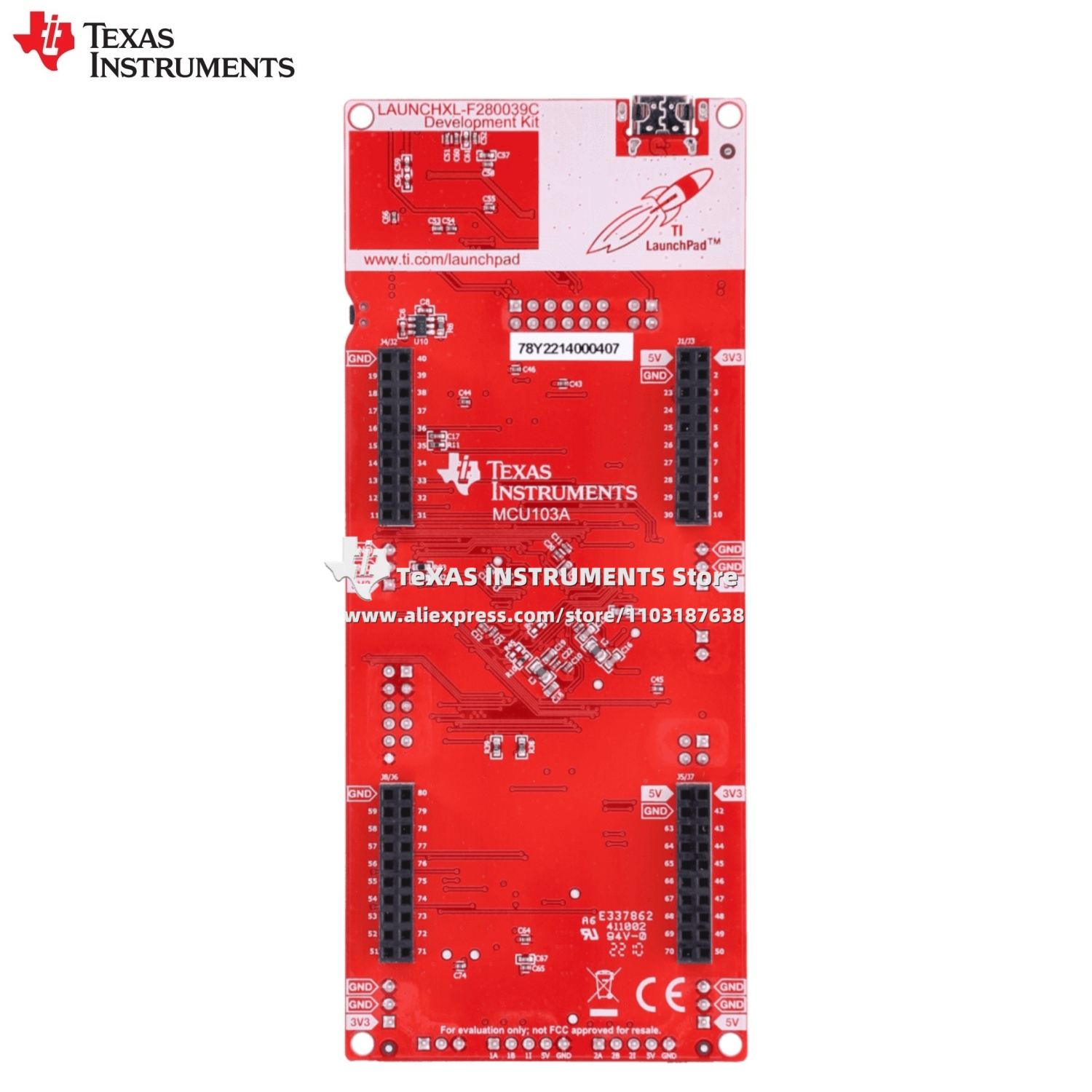 TI Official】 LAUNCHXL-F280039C Development Board and Toolkit