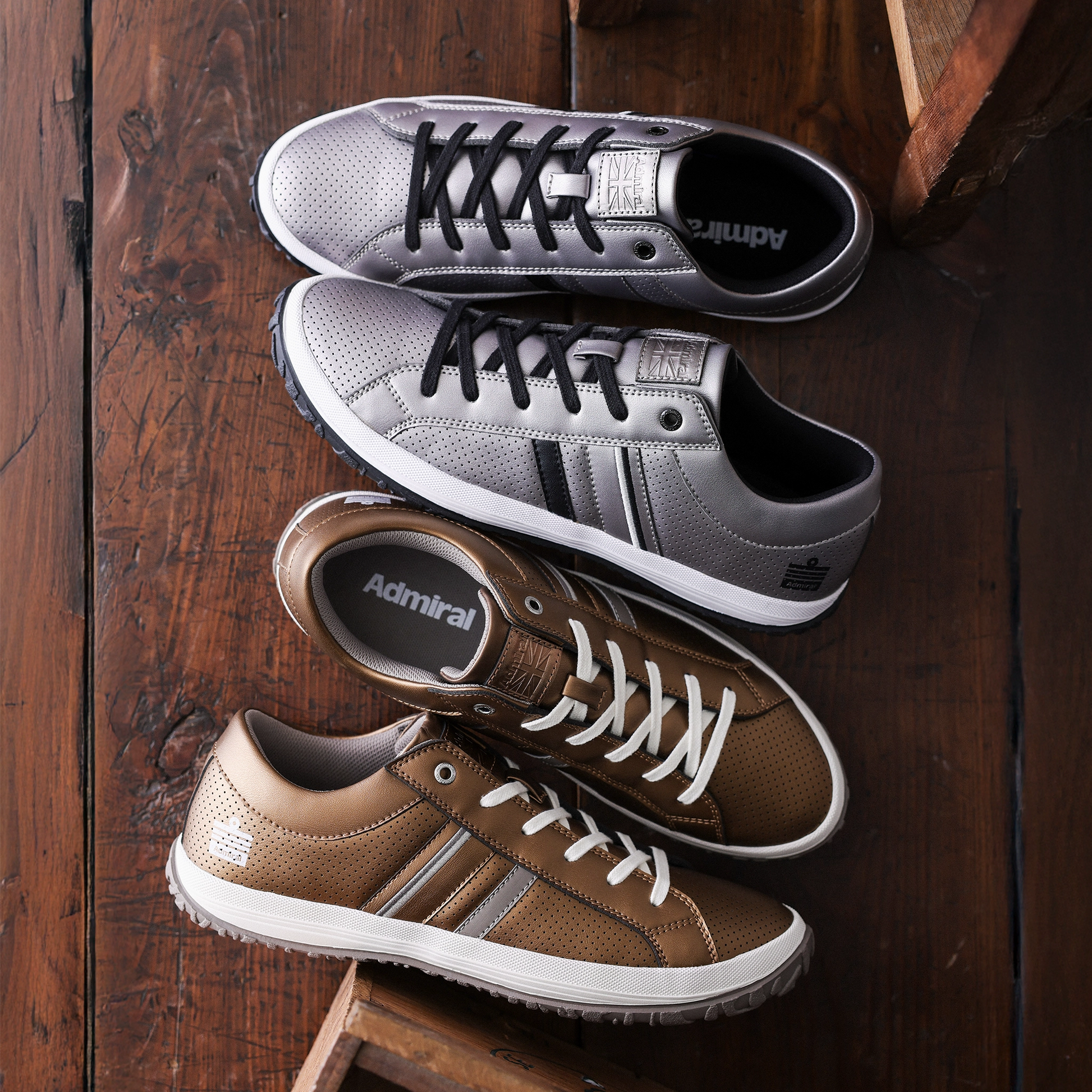 Admiral CHELSEA AD829 Gunmetal｜アドミラルスニーカー公式