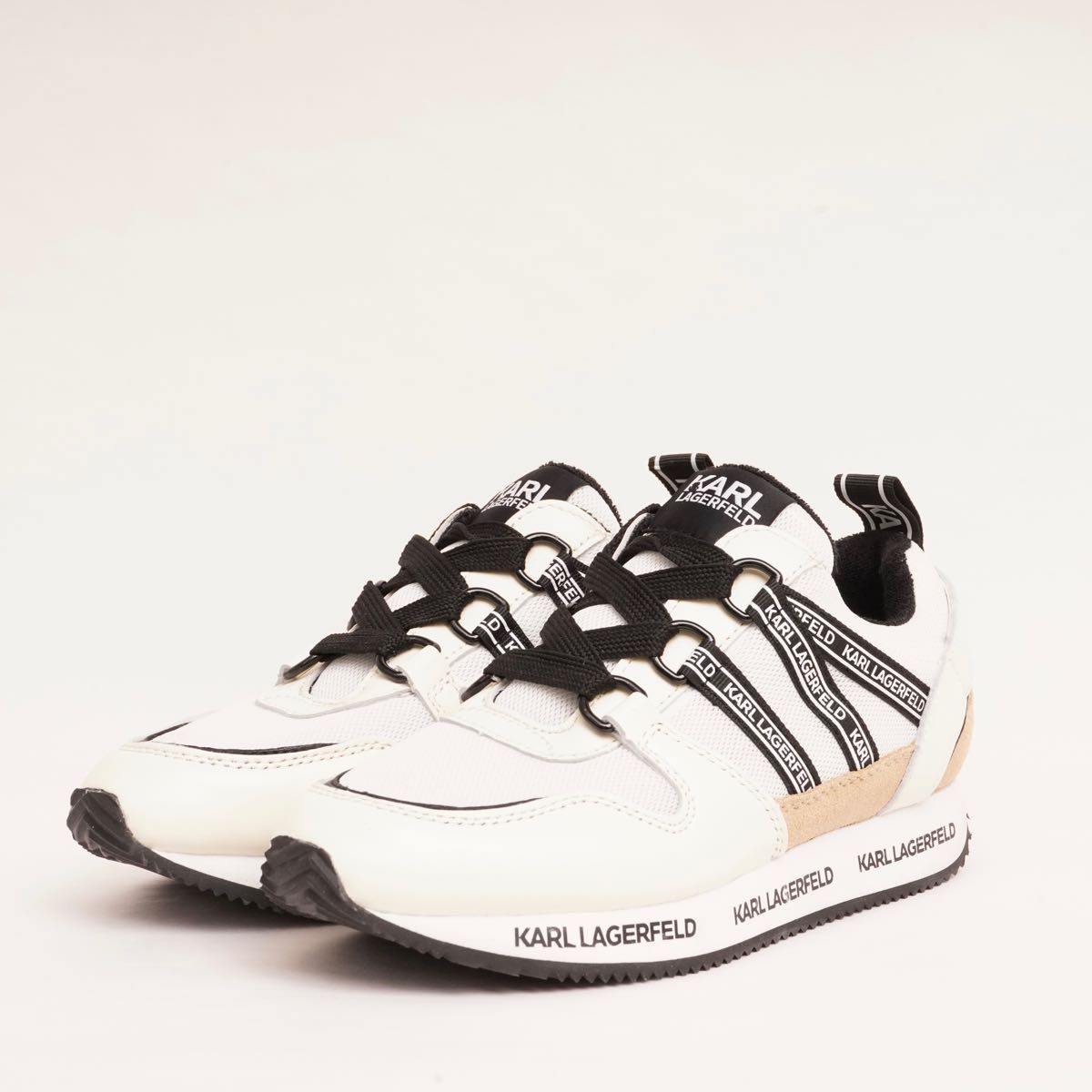 KARL LAGERFELD PARIS カールラガーフェルド ホワイト ブラック
