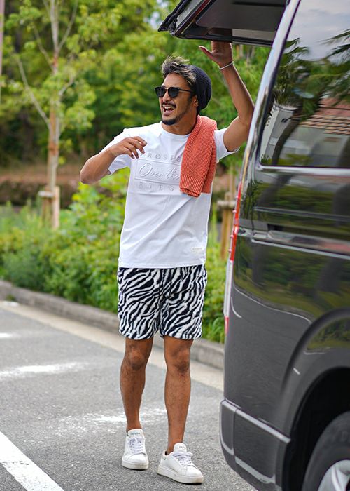 リアルゼブラショートパンツ | adamsJUGGLER（アダムスジャグラー