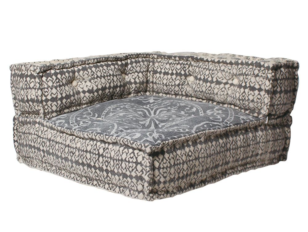 送料無料】ブロック マルチ ソファ コーナー ジオ グレー - a.depeche