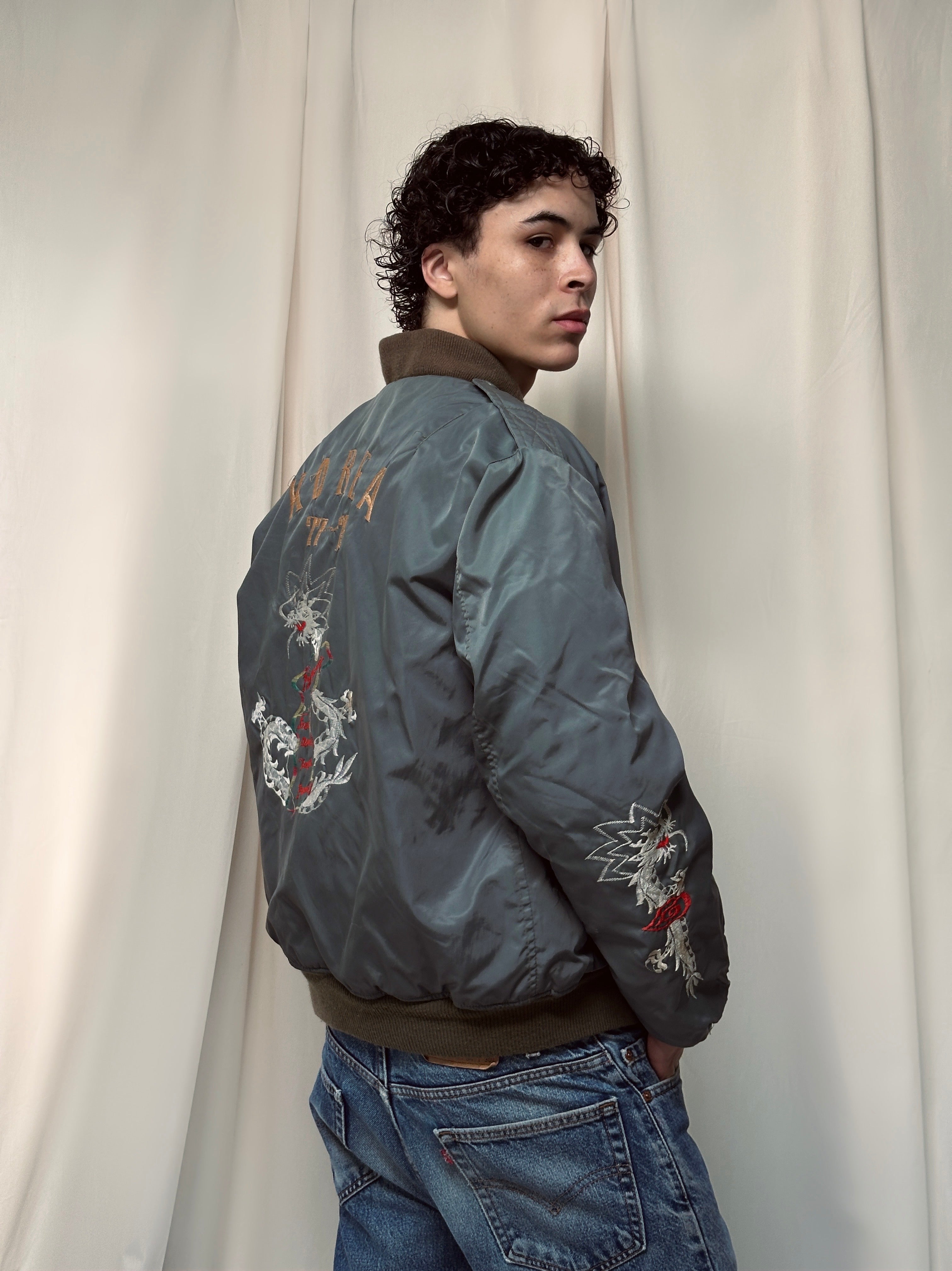 Vintage 1970's Korea Souvenir Jacket – Afterlife Boutique