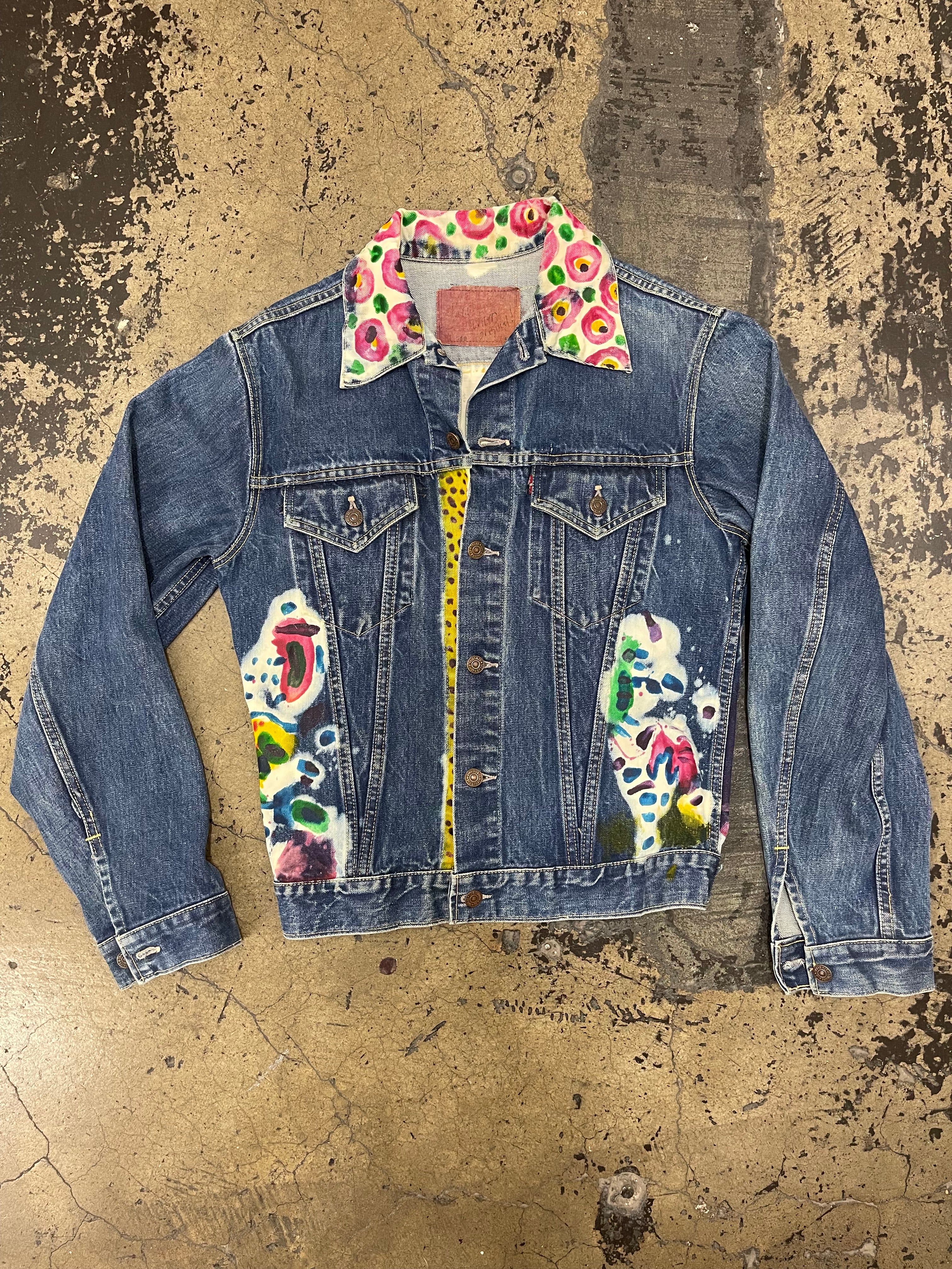 Vintage 1960's Levi's 558 Big E Brent Turner Jacket the Vandals