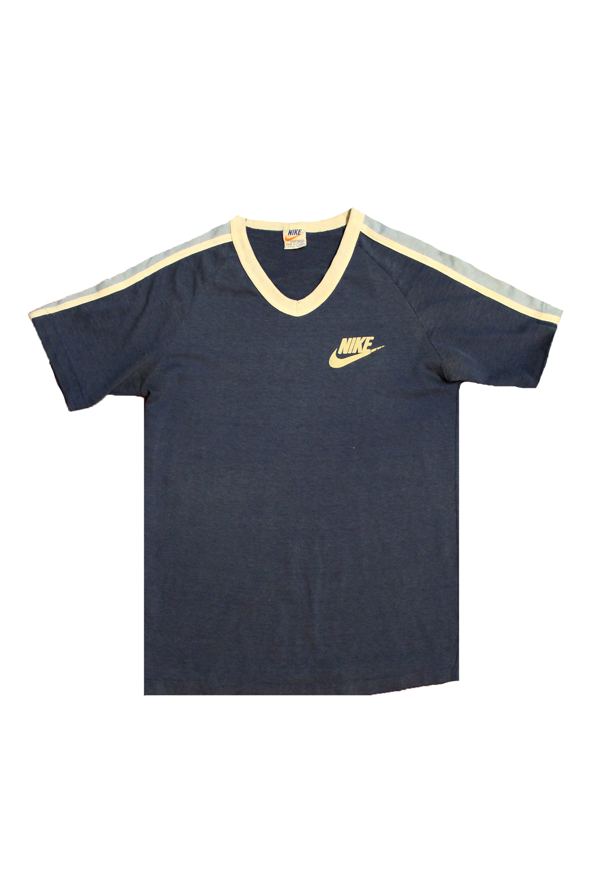 Vintage 1980's Nike Stripe Shoulder T-Shirt – Afterlife Boutique