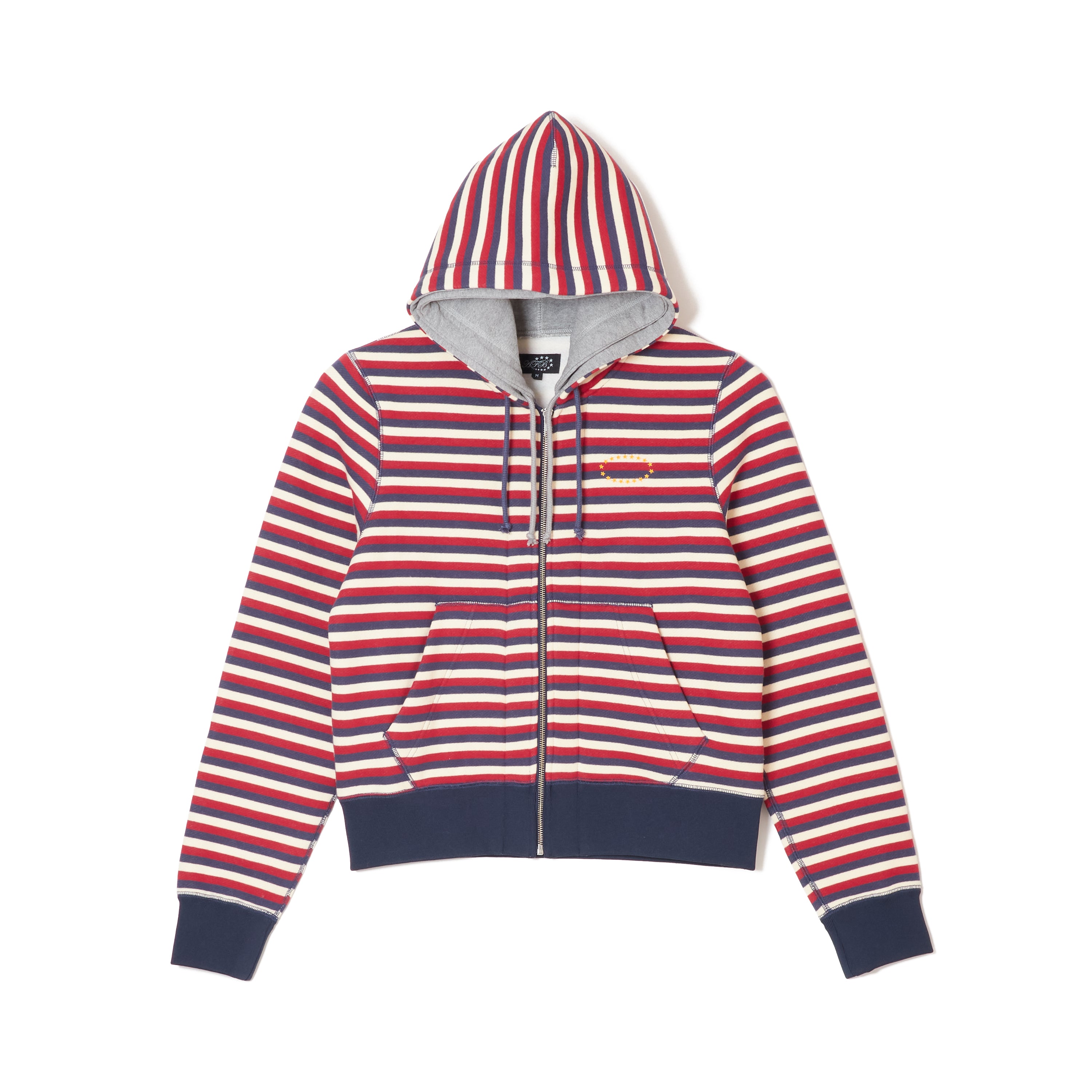 DOUBLE LAYERD ZIP UP HOODIE – AFB