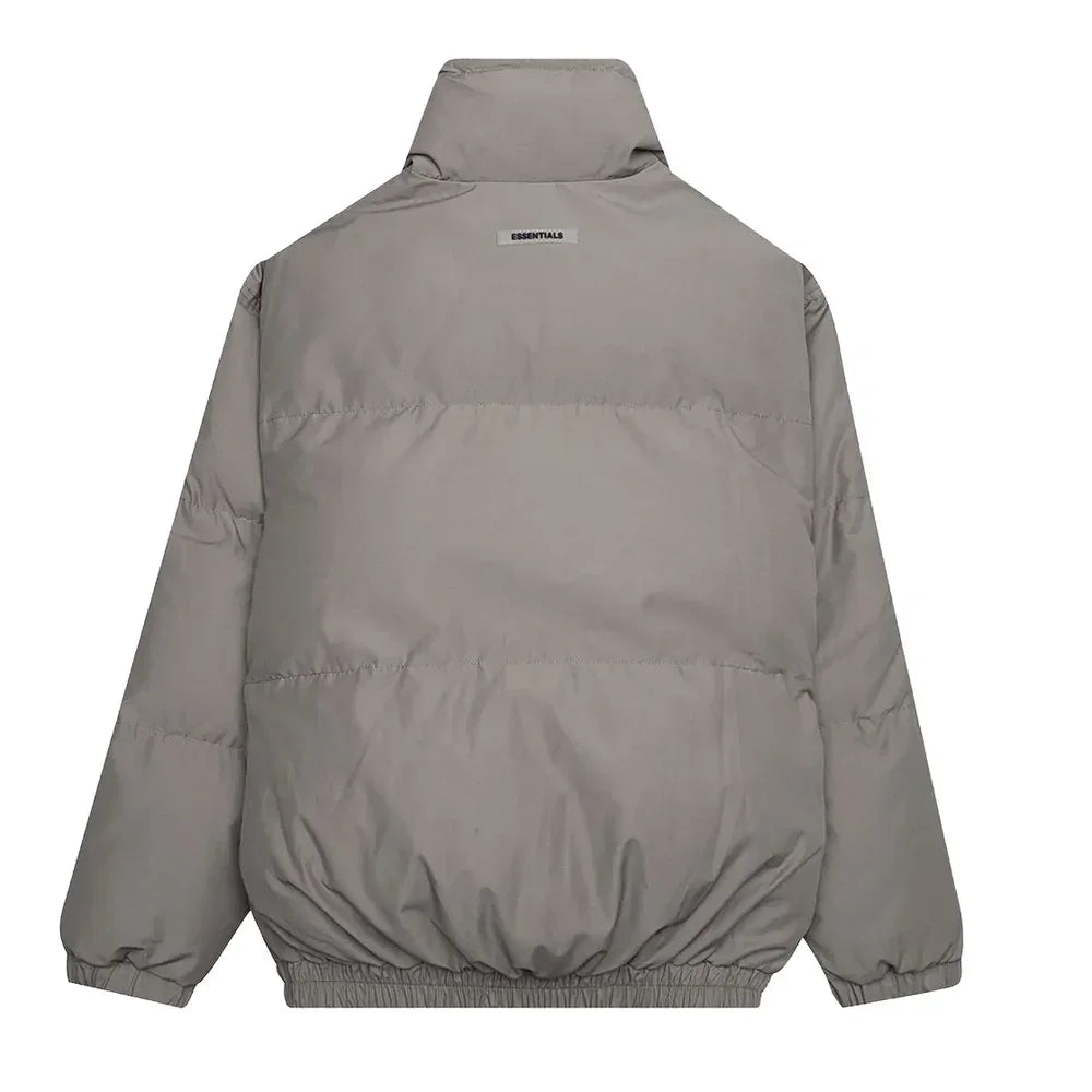 Fear of God Essentials Puffer Jacket Cement – AFV Clothes