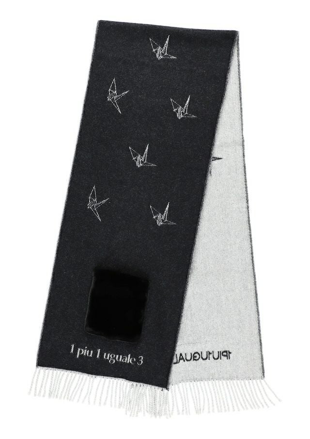 113 MUFFLER WITH POCKET |1PIU1UGUALE3(ウノ ピゥ ウノ ウグァーレ