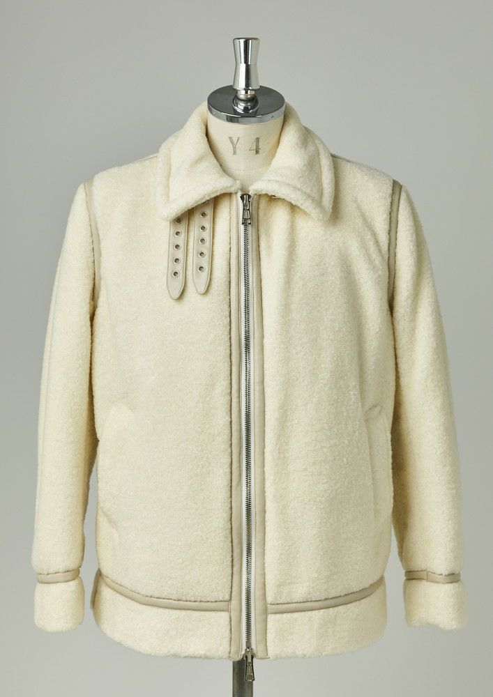 AKM】SHEEP BOA PILE / PU LEATHER MOCO MOCO B-3 -WHITE- | AKM