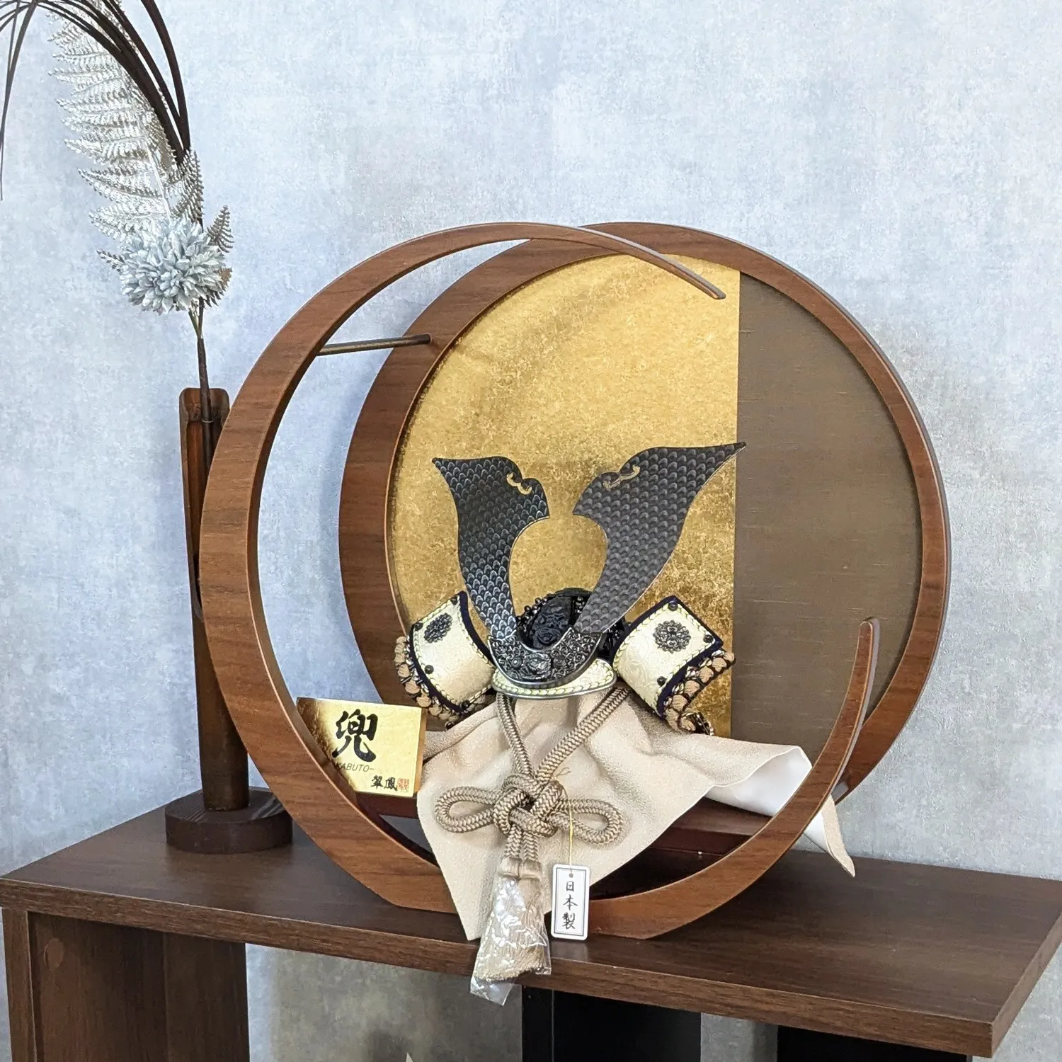 平安翠鳳 永遠の兜 KINGDOM キングダム 8号兜 三日月台 | 商品一覧