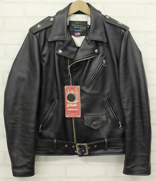 Schott × NEIGHBORHOOD ワンスターライダース